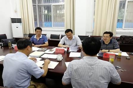 省教育厅到我校开展接待费使用管理情况调研图片.jpg
